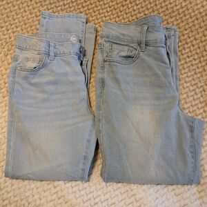 Girls Light Denim Set Size 10